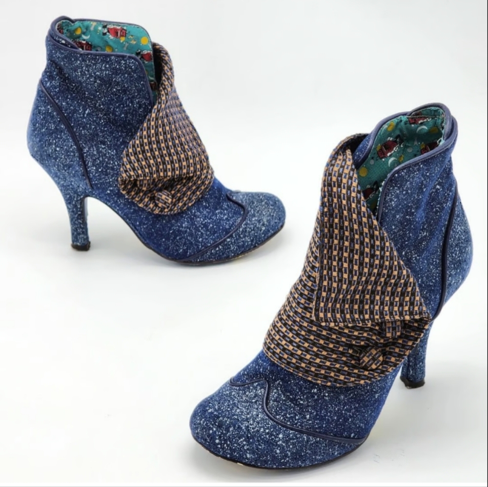 Irregular Choice Spat Attack boots